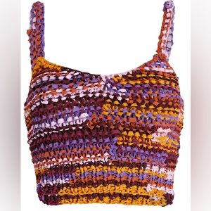 Ulla Johnson Rae crochet top